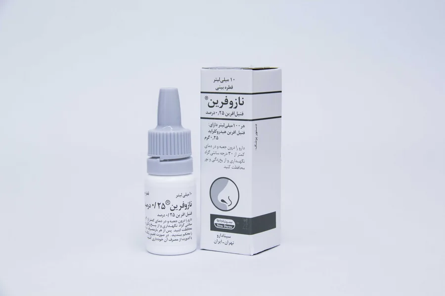 نازوفرین 0/25% (فنیل افرین) — سینا دارو