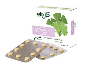 قرص جینکوگل — گل دارو
